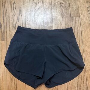 Lululemon High Wasted Speed Up Short 2.5 inch